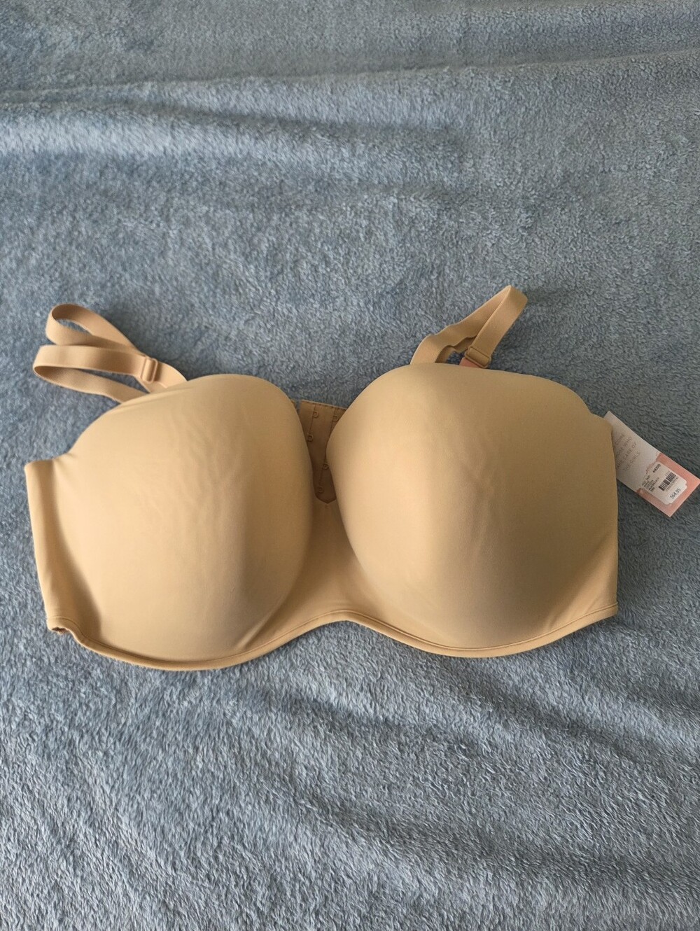 Cacique Nude Boost Multi Way Convertible  Strapless Bra Size 44DDD